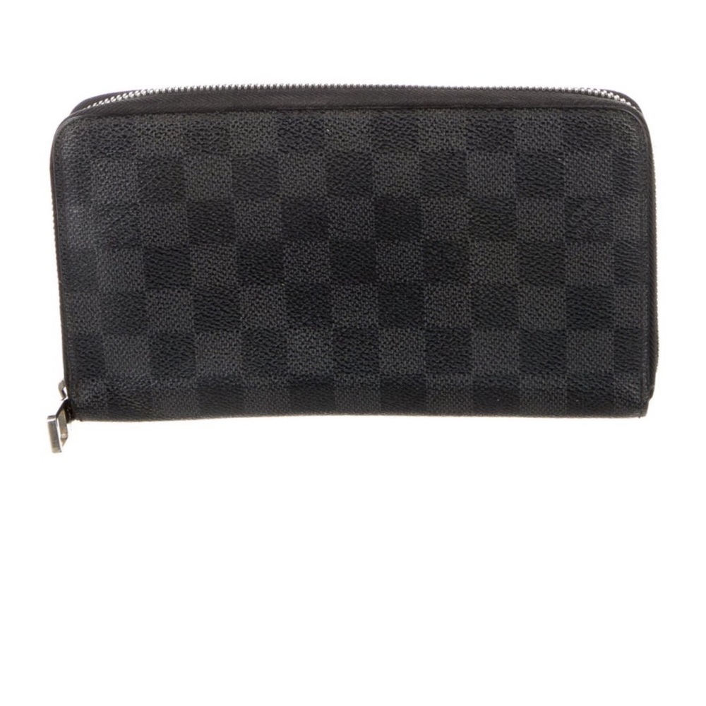 LOUIS VUITTON damier graphite zippy wallet
